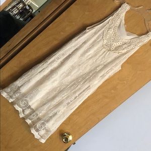 Altar’d State Ivory Lace dress